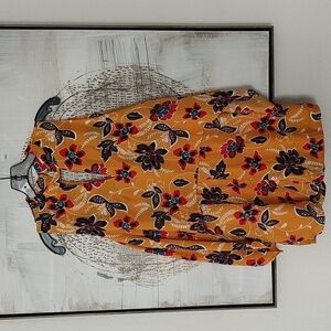 New Monteau Floral Romper Size M